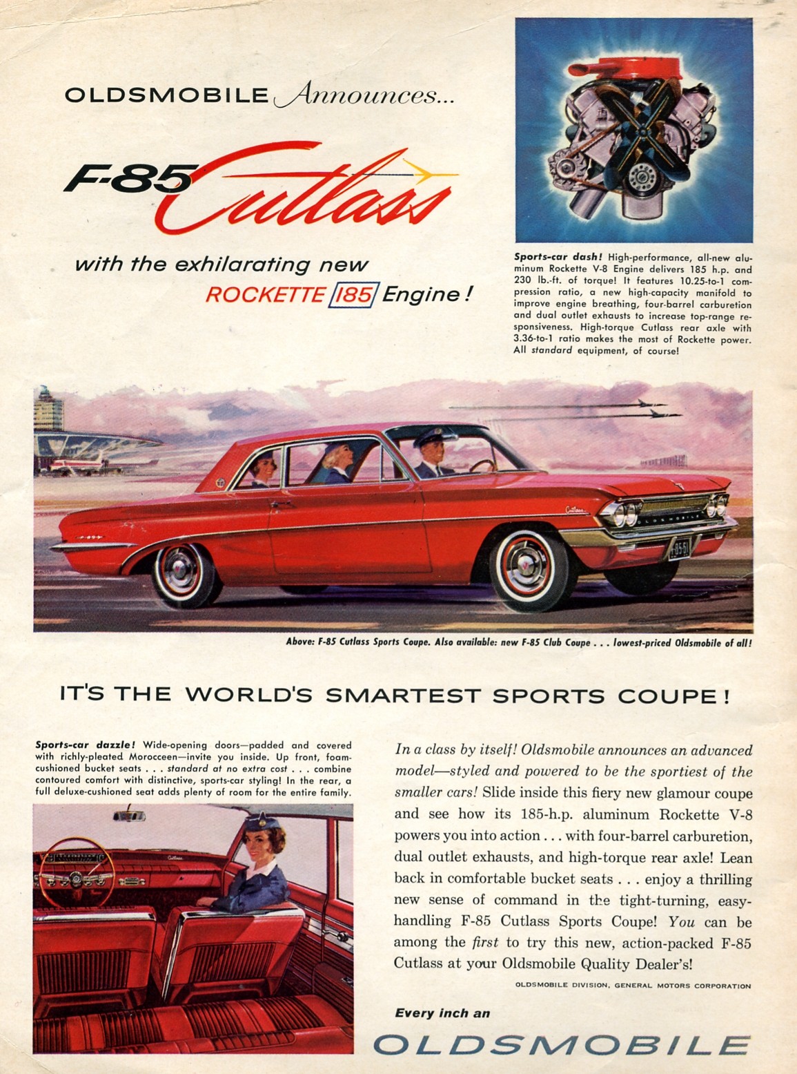 1961 Oldsmobile Auto Advertising